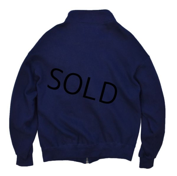 画像3: 90's【USA製】【ビンテージ】【ＬＬビーンｘラッセル】L.L.bean【紺】フルジップ【スウェットカーディガン】【サイズＬ】  (3)