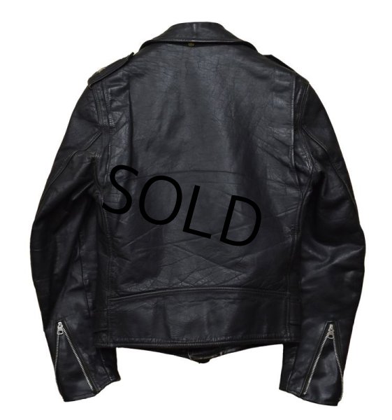 画像5: 60's【ビンテージ】【黒タグ】サボテンタグ【ショット】【ワンスター】【Wライダースジャケット】【サイズ36】  (5)