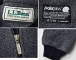 画像2: 70's~80's【ビンテージ】L.L.Bean【ＬＬビーン】【チャコールグレー】【フルジップ】【フリースジャケット】  (2)