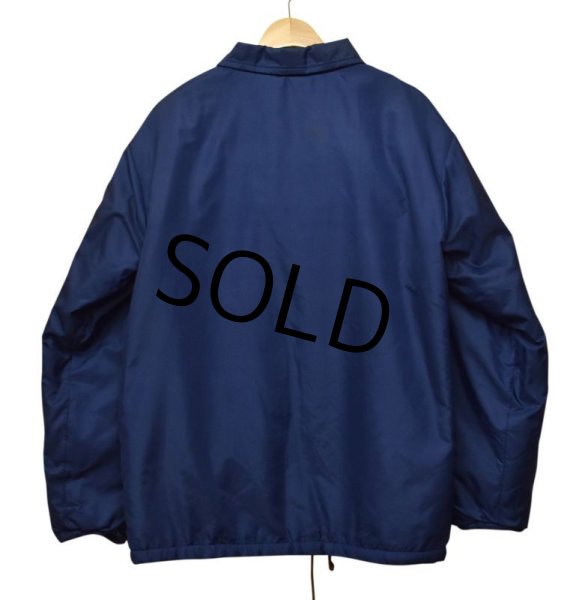 画像3: 80's【USA製】【ビンテージ】【POST】【紺】【ボア裏地付き】【コーチジャケット】【サイズＬ】  (3)