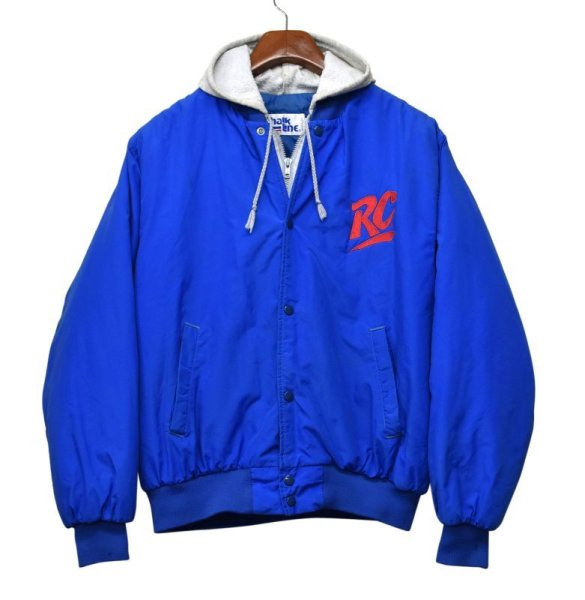 画像5: 【90’s】【USA製】【ビンテージ】【青】【Take The RC Challenge 】フード付き【中綿入りブルゾン】【サイズL】  (5)