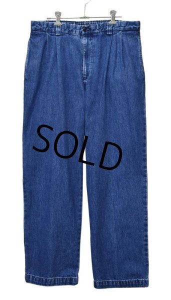 画像2: ビンテージ【DOCKERS】ドッカーズ【２タック】【デニムパンツ】【34X29】  (2)