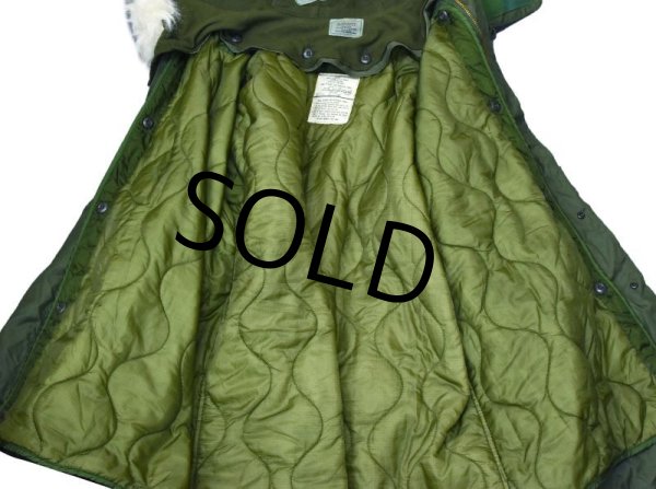 画像4: 【デッドストック】【70's】【ビンテージ】【米軍実物】【M-65】【モッズパーカー】【フィールドパーカー】【フルセット】【フィッシュテイルパーカー】【サイズM】  (4)