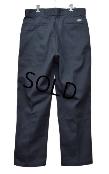 画像3: USA製【ビンテージ】【ディッキーズ】【Dickies】【紺】【ワークパンツ】【36ｘ31】  (3)