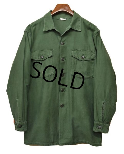 画像2: 【60’s】【ビンテージ】【u.s.army】米軍実物【USMC】【スーベニアシャツ】【PLAY BOY】OG107【ユーティリティシャツ】  (2)