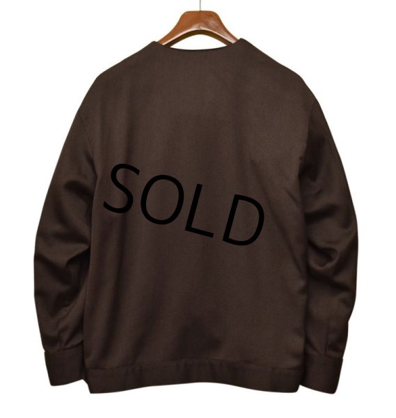 画像3: 【USA製】ビンテージ【ブラウン】【カスタムデザインジャケット】【ウールジャケット】【サイズＭ程度】  (3)