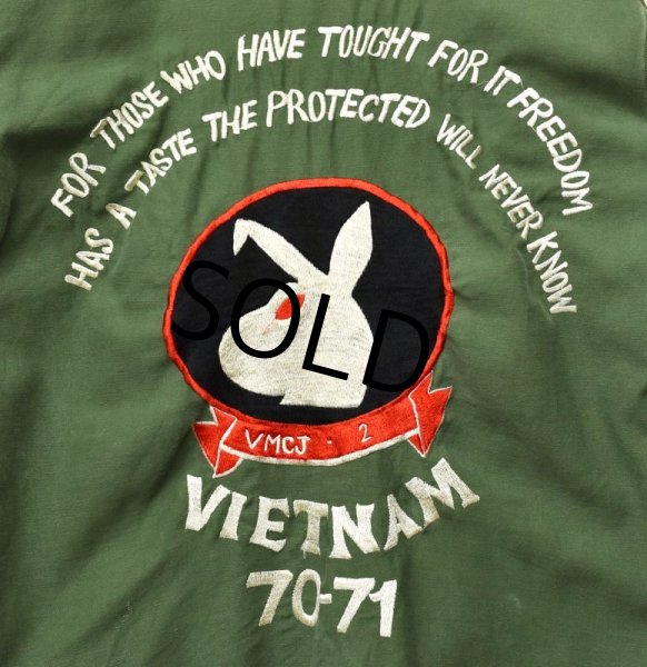 画像5: 【60’s】【ビンテージ】【u.s.army】米軍実物【USMC】【スーベニアシャツ】【PLAY BOY】OG107【ユーティリティシャツ】  (5)