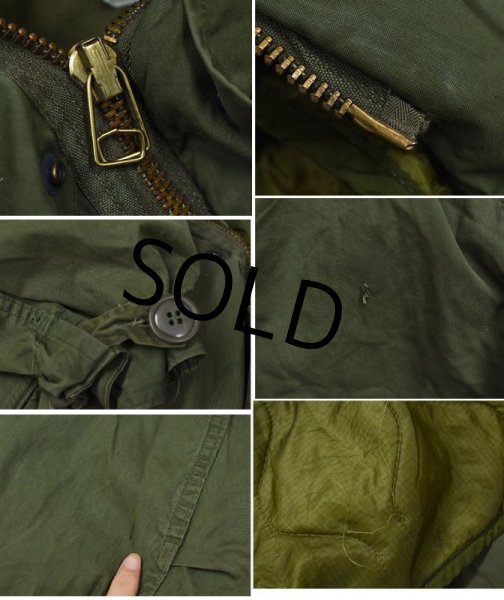 画像5: 【70's】【ビンテージ】【米軍実物】【M-65】【モッズパーカー】【フィールドパーカー】【フルセット】【フィッシュテイルパーカー】【サイズＳ】  (5)