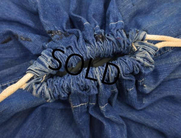 画像3: 40's【ビンテージ】【米軍実物】【U.S.ARMY】ステンシル【デニムランドリーバッグ】  (3)