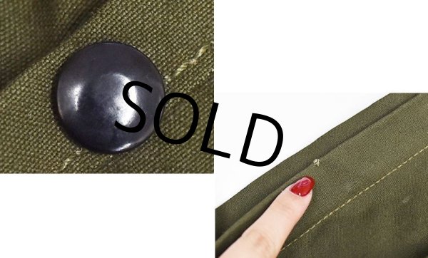 画像2: 【デッドストック】【ビンテージ】米軍【U.S.ARMY】【Patients effects BAG】【ペーシェントエフェクトバッグ】【エプロン】【ウォールポケット】  (2)