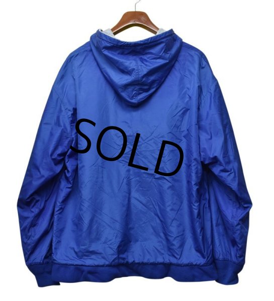 画像3: 【ビンテージ】L.L.Bean【LLビーン】【青】【裏フリース】 【ナイロンパーカー】  (3)