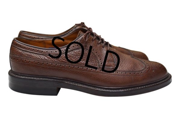 画像4: 【ビンテージ】【Imperials】【ブラウン】【ウィングチップシューズ】【9 D/B】【27cm程度】  (4)
