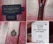 画像2: 【ビンテージ】【Pendleton】ペンドルトン【赤ｘ白】シャドーチェック【ウールパーカー】レディース古着【レディースＭ】  (2)