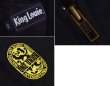 画像2: 【USA製】デッドストック【KingLouie】【黒×ベージュ】【ジップアップブルゾン】【サイズ 3XL】  (2)