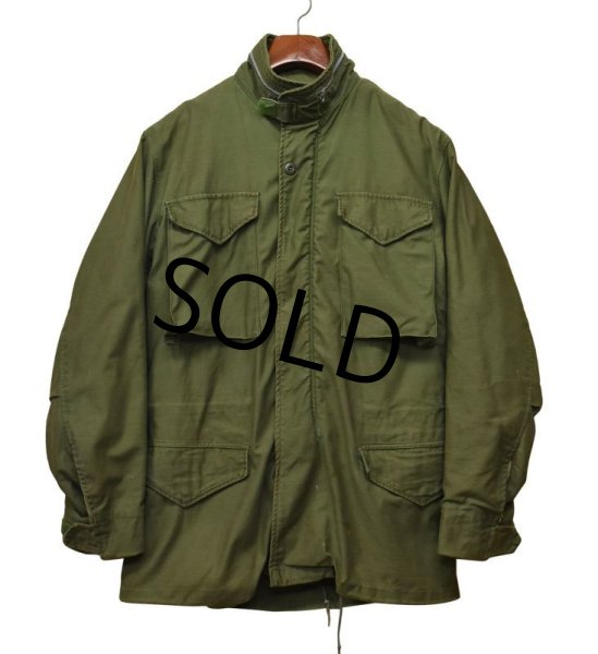 画像1: 【ビンテージ】米軍実物【初期型】【M-65】【アルミジップ】【フィールドジャケット】【S-R】  (1)