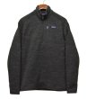 画像1: 【パタゴニア】patagonia【チャコールグレー】【1/4ジップ】【ベターセーター】【サイズＭ】  (1)