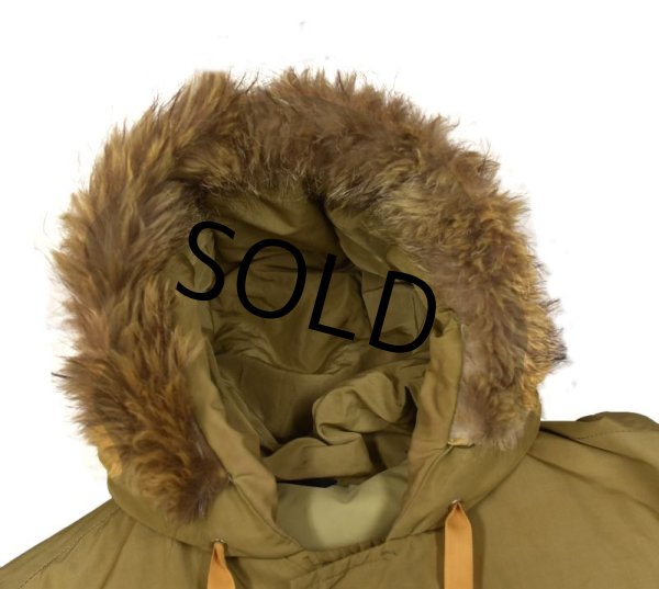 画像4: ビンテージ【ウールリッチ】WOOLRICH【アークティックパーカー】【ベージュ】【ダウンジャケット】【サイズM】  (4)