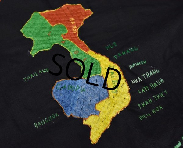 画像4: 程度良好!!【ビンテージ】【60's】【オリジナル】【黒】【ベトジャン】【サイズＳ程度】  (4)