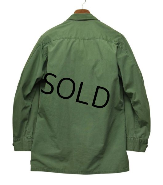 画像3: 【ビンテージ】【米軍実物】【ノンリップ】【ジャングルファティーグシャツ】【ファティーグジャケット】【S-SHORT】  (3)