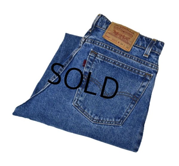 画像1: 【ビンテージ】USA製【LEVI'S】【リーバイス550】550【テーパード】【リラックスフィット】【デニムパンツ】【34X30】  (1)