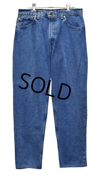 画像2: 【ビンテージ】USA製【LEVI'S】【リーバイス550】550【テーパード】【リラックスフィット】【デニムパンツ】【34X30】  (2)