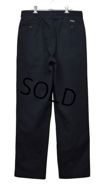 画像4: 【ラルフローレン】Ralph Lauren【黒】【２タック】【コットンパンツ】【34×32】  (4)
