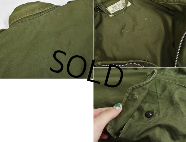 画像4: ビンテージ【米軍実物】U.S.ARMY【50's】【M-51】【フィールドジャケット】【S-Short】  (4)