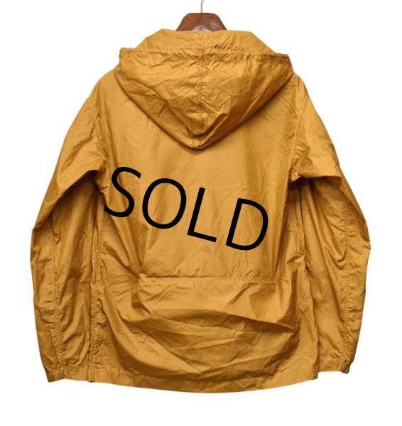 画像5: 【ビンテージ】【MIGHTY・MAC】【マイティーマック】【ゴールド・カラシ色】【折り畳み】【ナイロンジャケット】【サイズＳ】  (5)