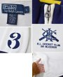 画像3: 【ラルフローレン】【POLO ralph lauren】【白×紺×黄】【ハーフジップ】【スウェット】【サイズL】  (3)