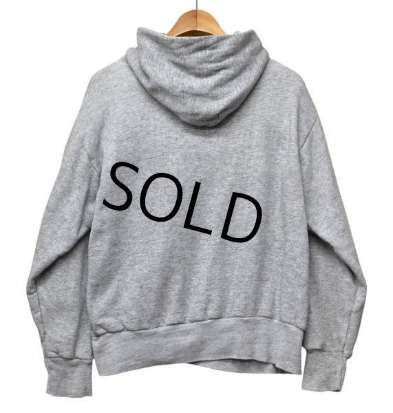 画像3: 80's【ビンテージ】【USA製】【ダブルフェイス】【裏サーマル】【グレー】【スウェットパーカー】  (3)