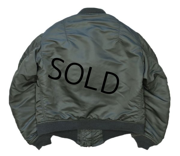 画像3: 80's【ビンテージ】【米軍実物】USAF グランドクルー【MA-1】【サイズM】   (3)