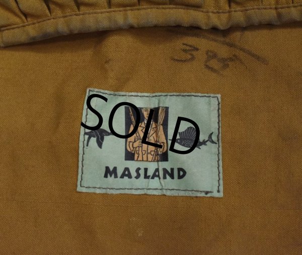 画像2: 50's【ビンテージ】【MASLAND】マスランド【ハンティングベスト】フィッシングベスト  (2)