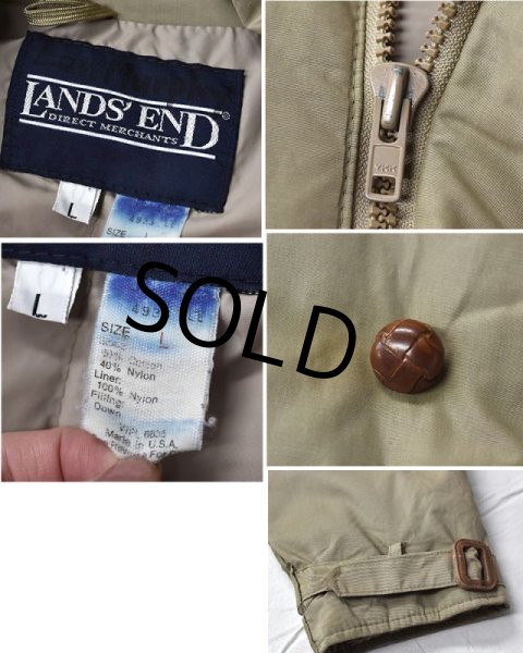 画像2: 90's【USA製】【ビンテージ】【ランズエンド】【LANDS' END】【ダウンコート】【サイズL】  (2)