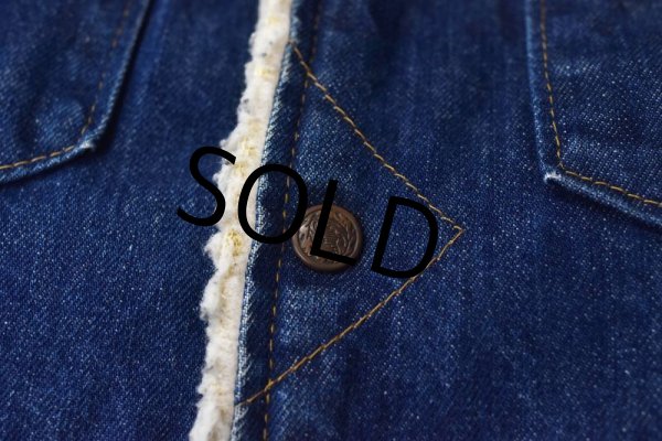 画像4: 70s~80s 【USA製】【ビンテージ】【RUSTLER】【デニムボアジャケット】【サイズM】  (4)