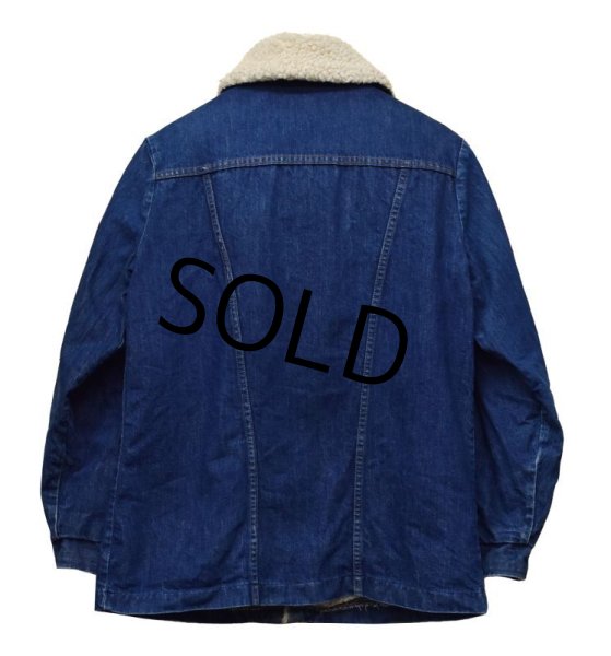 画像3: 70s~80s 【USA製】【ビンテージ】【RUSTLER】【デニムボアジャケット】【サイズM】  (3)