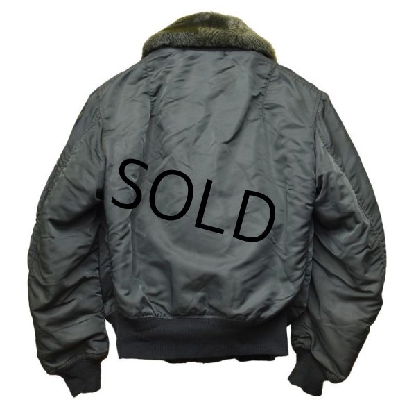 画像4: 【50s】【ビンテージ】【米軍実物】USAF【B-15D】ROLEN SPORTS WEAR【MIL-J-6251B】【フライトJKT】【US36】   (4)