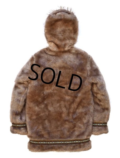 画像3: USA製【ビンテージ】【HANSA-BRANTA】【アクリルファー】ダウンコート【レディース古着】  (3)