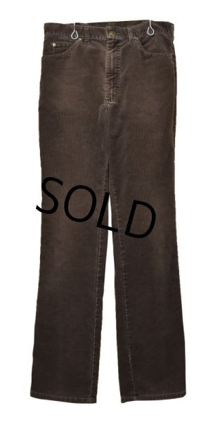 画像2: 【ビンテージ】【USA製】【Lee】【リー】【コーデュロイパンツ】【ダークブラウン】【34×34】  (2)