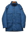 画像3: 80's~ 【USA製】【ビンテージ】【ウールリッチ】woolrich【青】【中綿入りジャケット】【フード取り外し可能】ジャケット 【サイズM】  (3)