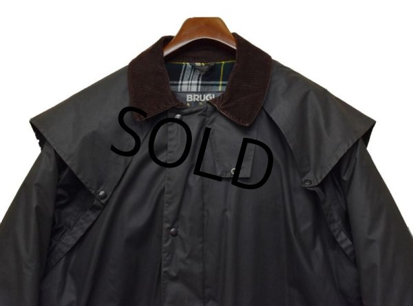 画像7: 【イタリー製？】【BRUGI】ブルージ【中綿入りオイルドジャケット】【サイズ54】ＸＬ程度  (7)