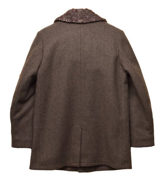 画像3: 小さいサイズ!! 60's【ビンテージ】【LAKE LAND】レイクランド【LAKE LAND SPORTS WEAR】【ブラウン】【ウールジャケット】【裏ボア付き】【ボーイズサイズ】レディース古着【サイズ16】XS程度  (3)