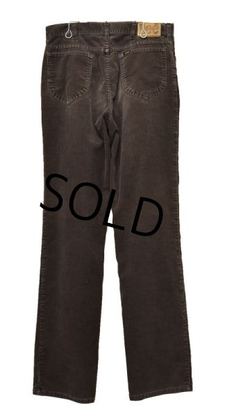 画像4: 【ビンテージ】【USA製】【Lee】【リー】【コーデュロイパンツ】【ダークブラウン】【34×34】  (4)
