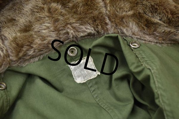 画像2: 初期型【40's】【ビンテージ】【米軍実物】U.S.ARMY【M-47】M-47パーカー【アルパカライナー付き】M47【サイズM】  (2)