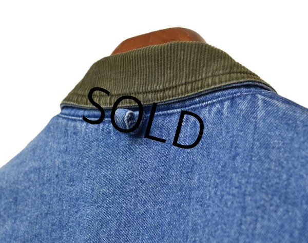 画像4: 90's~【DASH】【デニム】【ハンティング風ジャケット】【コットンジャケット 】【サイズＳ】  (4)