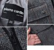 画像2: 【ビンテージ】【pierre cardin】ピエールカルダン【ツイードウールブルゾン】【比翼仕立て】ウールジャケット【サイズ３８】  (2)