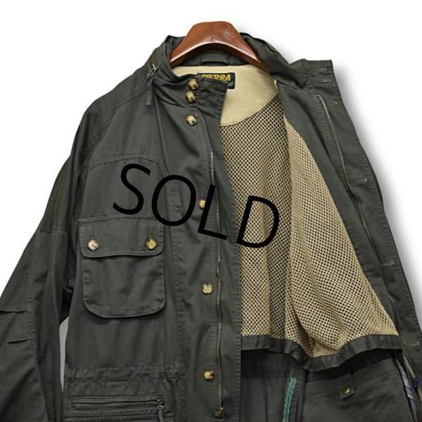 画像4: 80's~【ビンテージ】【SIERRA TRADING POST】【SIERRA】【カーキ】ジャケット【サイズＬ】  (4)