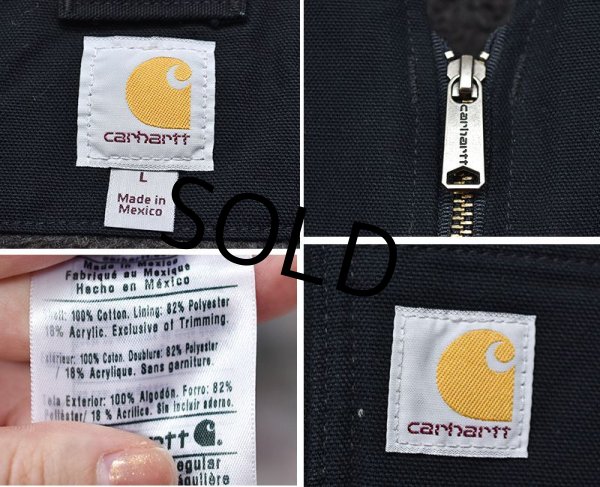 画像2: 【ビンテージ】【カーハート】【裏ボア付き】ダック地 【ベスト】【サイズL】  (2)