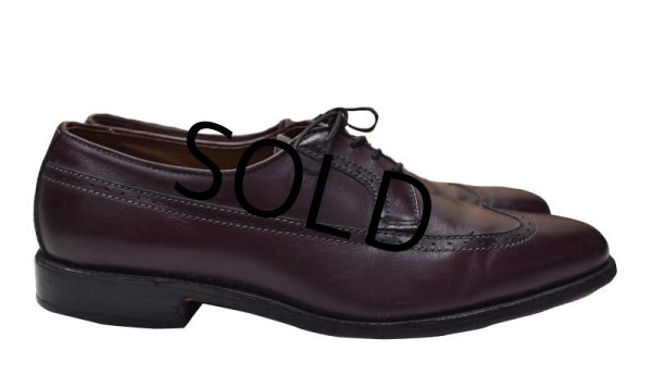 画像5: 【USA製】【アレンエドモンズ】【Allen Edmonds】【赤茶色】【ウイングチップ】【8 1/2D】【26.5cm程度】  (5)