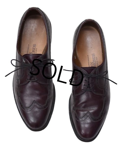 画像4: 【USA製】【アレンエドモンズ】【Allen Edmonds】【赤茶色】【ウイングチップ】【8 1/2D】【26.5cm程度】  (4)