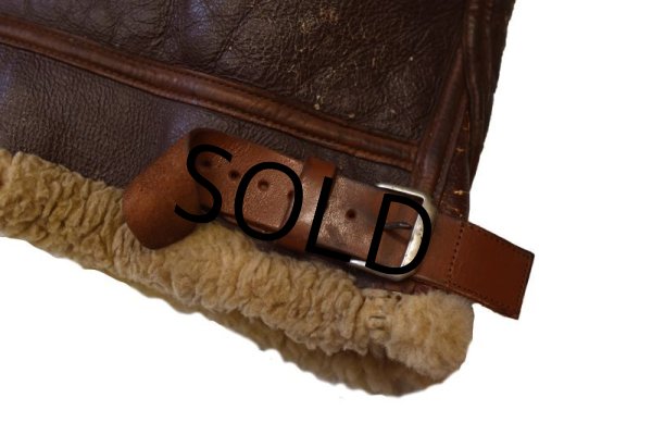 画像5: 40's【ビンテージ】USAAF エアロレザー製 米軍実物 B-3【ボマージャケット】US42 フライトジャケット  (5)